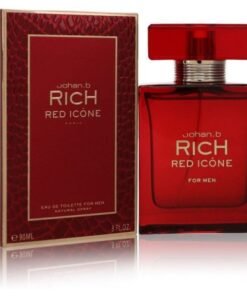 JOHAN . B RICH RED ICONE EAU DE PARFUM POUR HOMME 90 ML