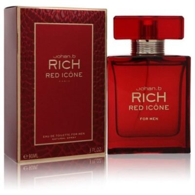 JOHAN . B RICH RED ICONE EAU DE PARFUM POUR HOMME 90 ML