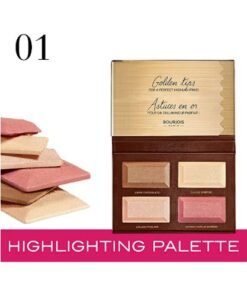 Alternative view of highlighter palette delice de poudre bourjois n°01