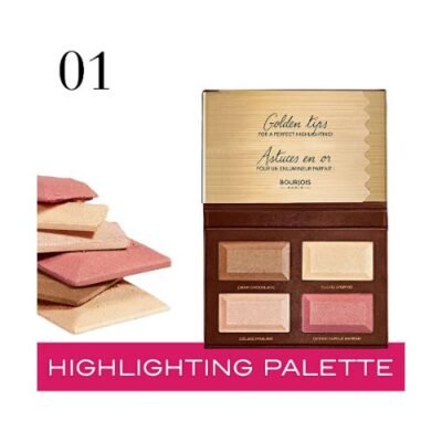 Alternative view of highlighter palette delice de poudre bourjois n°01