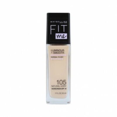 fond de teint fit me luminous and smooth maybelline
