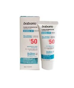 ECRAN SOLAIRE MINERALE PEAU SENSIBLE SPF50 BABARIA