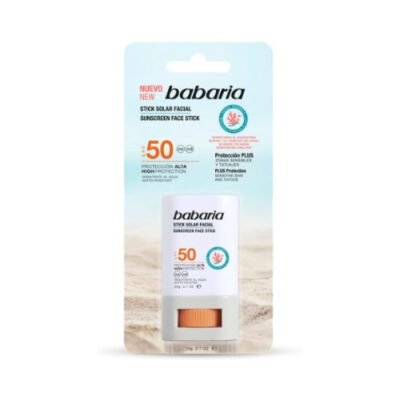 STICK SOLAIRE POUR VISAGE SPF50 BABARIA 20g