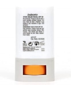 STICK SOLAIRE POUR VISAGE SPF50 BABARIA 20g