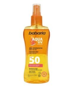 SPRAY SOLAIRE BI-PHASE SPF50 PEAUX SENSIBLE BABARIA 200 ML