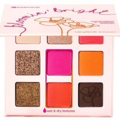 PALETTE FARDS A PAUPIERE ET EYELINERS BLOOMIN BRIGHT ESSENCE