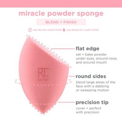 MIRACLE POUDRE SPONGE REAL TECHNIQUES