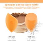 MIRACLE COMPLEXION SONGES +, MIRACLE POWDER SPONGE REAL TECHNIQUES