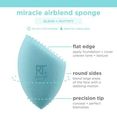 MIRACLE AIRBLEND SPONGE REAL TECHNIQUES
