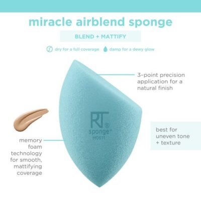 MIRACLE AIRBLEND SPONGE REAL TECHNIQUES