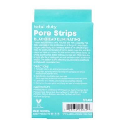 TOTAL DUTY PORE STRIPS + TEA TREE + CAPE ALOE ABSOLUTE