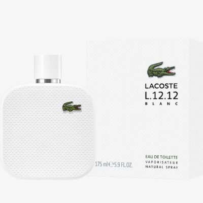 Découvrez Lacoste L.12.12 Blanc Eau de Toilette Homme 175 ML