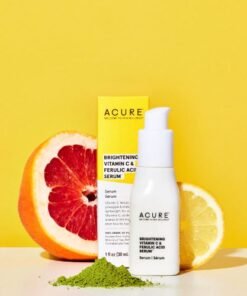 BRIGHTENING VITAMIN C & FERULIC ACID OIL FREE SERUM ACURE 30 ML