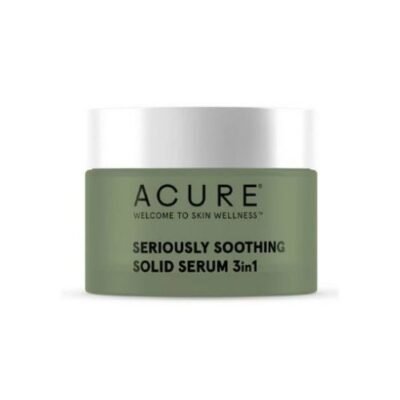 SERIOUSLY SOOTHING BLUE TANSY SOLID SERUM 3 IN 1 ACURE 50 ML