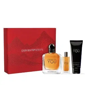 Coffret Stronger With You Eau de Toilette Armani pour homme