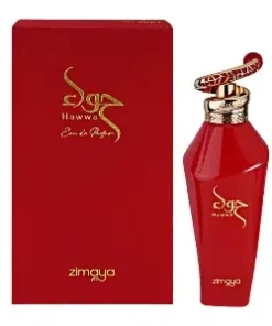Hawwa Red Zimaya Eau de Parfum Femme 100 ml : Une Explosion Fruitée et Gourmande