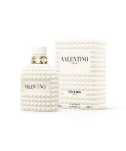 Uomo Born in Roma Ivory – Valentino Eau de Toilette Homme – Édition Limitée Parfum Boisé & Fumé Élégant