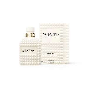 Uomo Born in Roma Ivory – Valentino Eau de Toilette Homme – Édition Limitée Parfum Boisé & Fumé Élégant