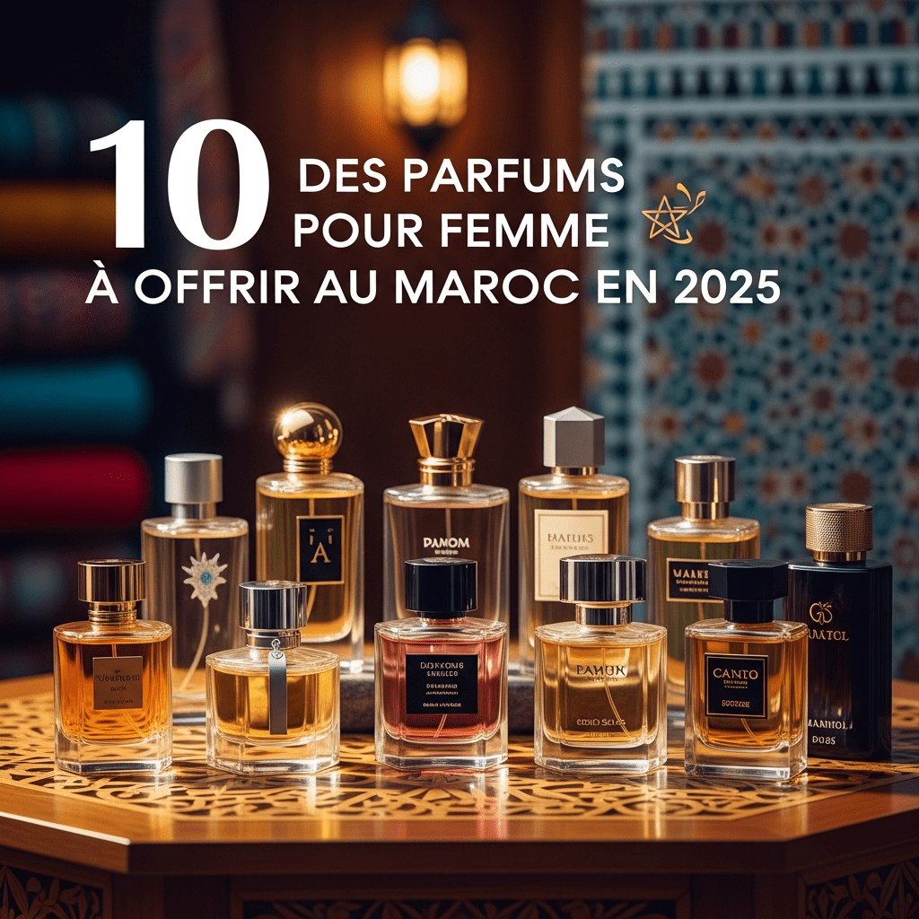 Top 10 des parfums pour femme à offrir au Maroc en 2025