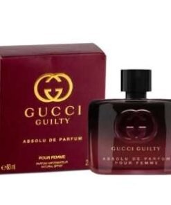 Gucci Guilty Absolu Eau de Parfum pour femme, une fragrance florale ambrée intense et sophistiquée avec un flacon luxueux