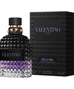 Valentino Uomo Born in Roma Purple Melancholia Eau de Parfum pour homme. Un parfum élégant aux notes de bergamote