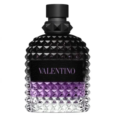Valentino Uomo Born in Roma Purple Melancholia Eau de Parfum pour homme. Un parfum élégant aux notes de bergamote