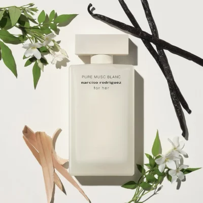 FOR HER PURE MUSC BLANC EAU DE PARFUM INTENSE NARCISO RODRIGUEZ – Pureté Lumineuse & Sensualité Blanche