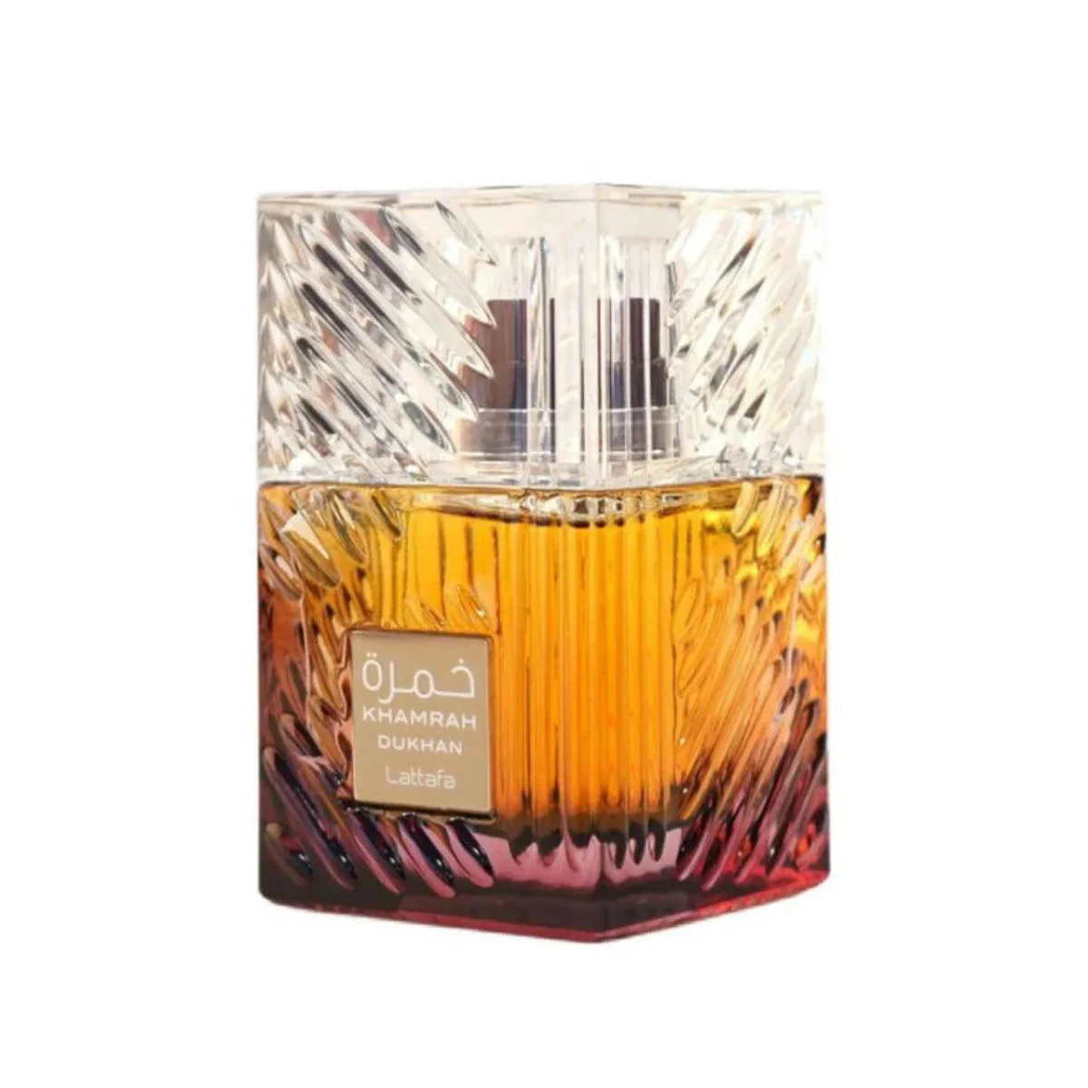 Découvrez Khamrah Dukhan Lattafa au Maroc. Une fragrance orientale, gourmande et chaleureuse au caractère intense. Commandez votre parfum sur LKadoo.